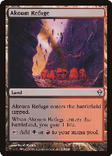 Akoum Refuge (210) — card price
