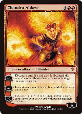 Chandra Ablaze (120) — card price