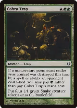 Cobra Trap (160), Zendikar — Magic card price