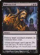 Hideous End (98), Zendikar — Magic card price
