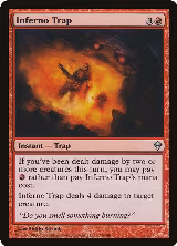 Inferno Trap (133), Zendikar — Magic card price