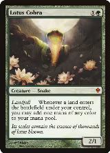 Lotus Cobra (168), Zendikar — Magic card price