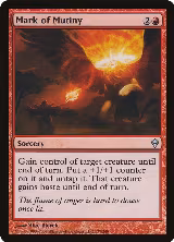 Mark of Mutiny (137), Zendikar — Magic card price