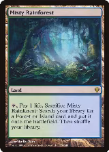 Misty Rainforest (220) — card price
