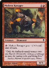Molten Ravager (138), Zendikar — Magic card price