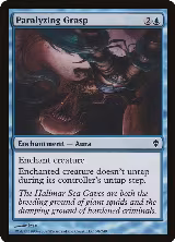 Paralyzing Grasp (58) — card price