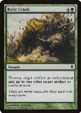 Relic Crush (179), Zendikar — Magic card price