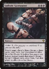 Sadistic Sacrament (110) — card price