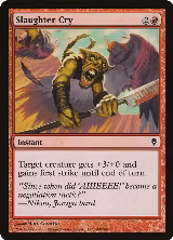 Slaughter Cry (149) — card price