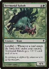 Territorial Baloth (188), Zendikar — Magic card price