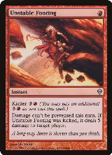Unstable Footing (153) — card price