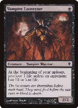 Vampire Lacerator (115), Zendikar — Magic card price