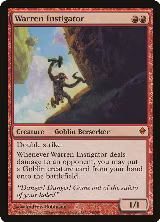 Warren Instigator (154), Zendikar — Magic card price