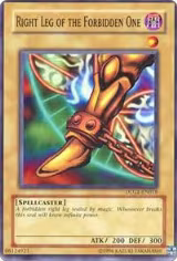 Right Leg of the Forbidden One (DLG1-EN018) — card price