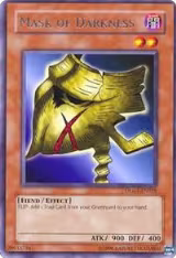 Mask of Darkness (DLG1-EN028), Dark Legends — Yu-Gi-Oh! card price
