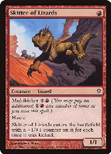 Skitter of Lizards (91) — card price
