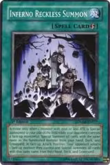 Inferno Reckless Summon (SDMM-EN027), Structure Deck: Machina Mayhem — Yu-Gi-Oh! card price