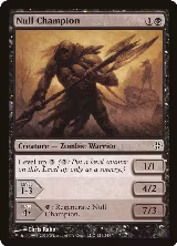 Null Champion (121) — card price