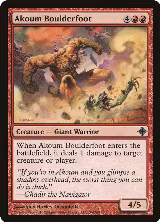 Akoum Boulderfoot (134) — card price