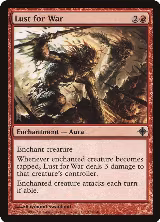 Lust for War (157) — card price