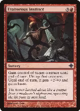 Traitorous Instinct (168) — card price