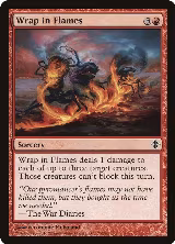 Wrap in Flames (173), Rise of the Eldrazi — Magic card price