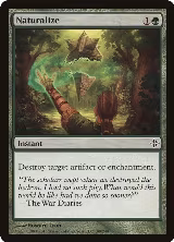 Naturalize (199), Rise of the Eldrazi — Magic card price