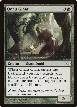 Ondu Giant (202), Rise of the Eldrazi — Magic card price