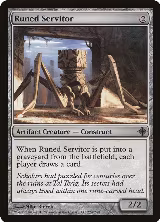 Runed Servitor (224), Rise of the Eldrazi — Magic card price