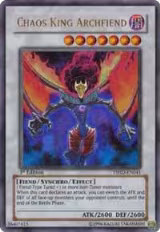 Chaos King Archfiend (TSHD-EN041) — card price