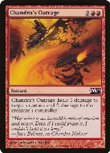Chandra's Outrage (128), Magic 2011 (M11) — Magic card price
