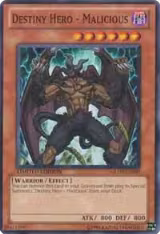 Destiny HERO - Malicious (GLD3-EN009) — card price
