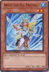 Reese the Ice Mistress (GLD3-EN030) — card price