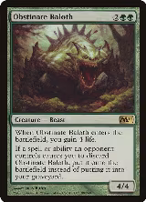 Obstinate Baloth (188) — card price