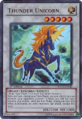 Thunder Unicorn (DREV-EN040), Duelist Revolution — Yu-Gi-Oh! card price