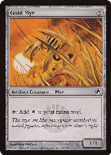 Gold Myr (157), Scars of Mirrodin — Magic card price