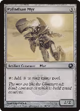 Palladium Myr (190), Scars of Mirrodin — Magic card price