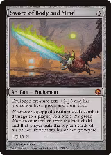 Sword of Body and Mind (208), Scars of Mirrodin — Magic card price