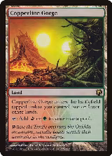 Copperline Gorge (225), Scars of Mirrodin — Magic card price