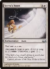 Serra's Boon (18) — card price