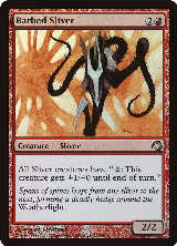 Barbed Sliver (18) — card price