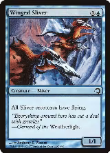 Winged Sliver (4) — card price