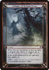 A Display of My Dark Power (Archenemy), Oversize Cards — Magic card price