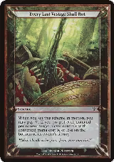 Every Last Vestige Shall Rot (Archenemy) — card price