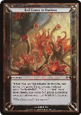 Evil Comes to Fruition (Archenemy) — card price