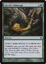 Gleeful Sabotage (58) — card price
