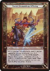 Nature Demands an Offering (Archenemy) — card price