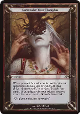 Surrender Your Thoughts (Archenemy) — card price