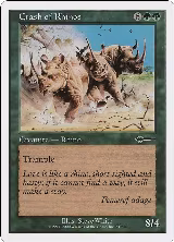 Crash of Rhinos (51) — card price