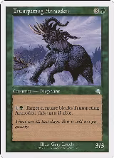 Trumpeting Armodon, Battle Royale Box Set — Magic card price